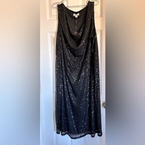 NWT Black sequin dress